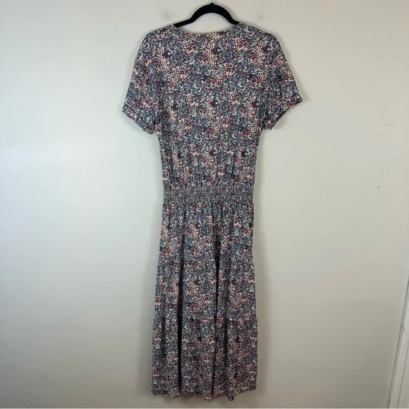 Nation LTD | Martine Casual Peasant Dress in Cherry Blossom Size Small - Picture 7 of 7